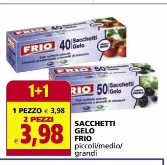 Il Gigante Sacchetti gelo frio offerta