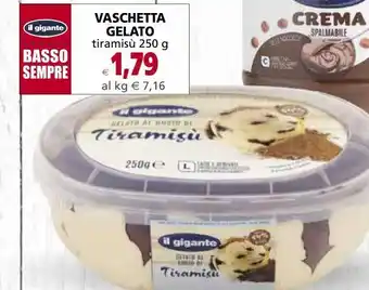 Vaschetta gelato