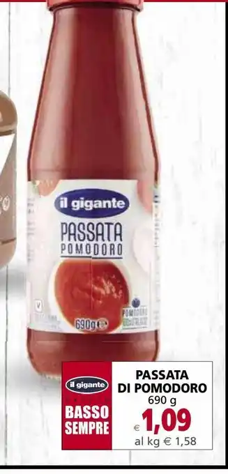 Il Gigante Passata di pomodoro offerta
