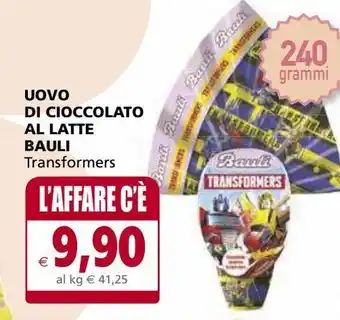 Il Gigante Uovo di cioccolato al latte bauli offerta