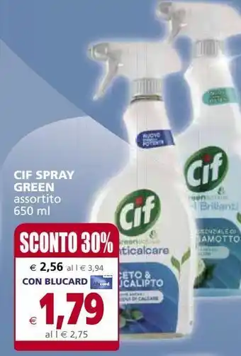 Cif spray green