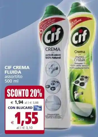 Cif crema fluida