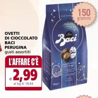 Ovetti di cioccolato baci perugina