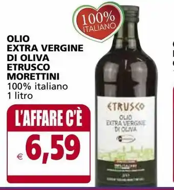 Il Gigante Olio extra vergine di oliva etrusco morettini offerta