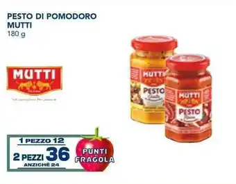 Esselunga Mutti Pesto di Pomodoro 180 g offerta