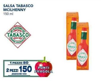 Esselunga Salsa Tabasco McIlhenny 150 ml offerta
