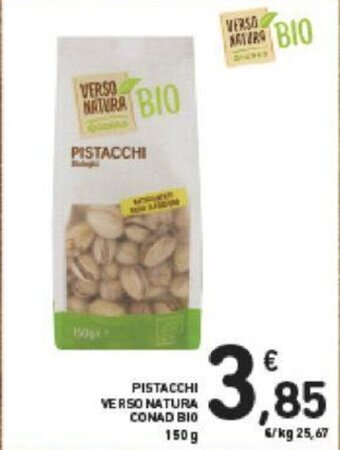 Conad Pistacchi Verso Natura Conad Bio 150 g offerta