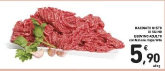 Conad Macinato Misto Di Suino E Bovino Adulto confezione risparmio offerta
