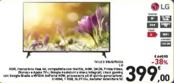Lg TV LED 55UQ75006