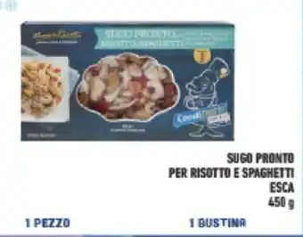 Conad Esca Sugo Pronto Per Risotto E Spaghetti 450 g offerta