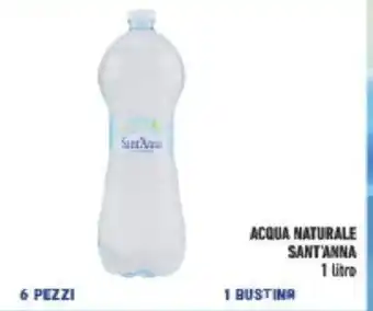 Conad Sant'Anna Acqua Naturale 1 litro offerta