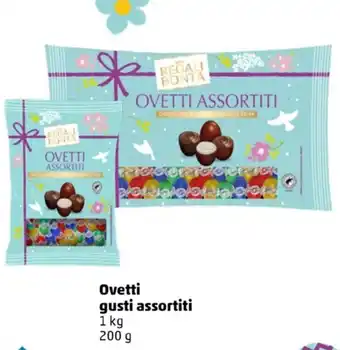 Ovetti gusti assortiti 1 kg 200 g