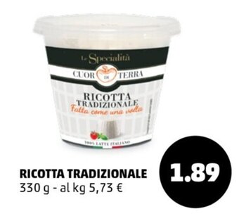 PENNY Ricotta Tradizionale 330 g offerta