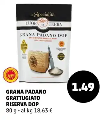 PENNY Grana Padano Grattugiato Riserva DOP 80 g offerta