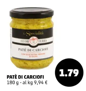 PENNY Patè di Carciofi 180 g offerta