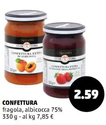 Confettura fragola, albiococca 330 g