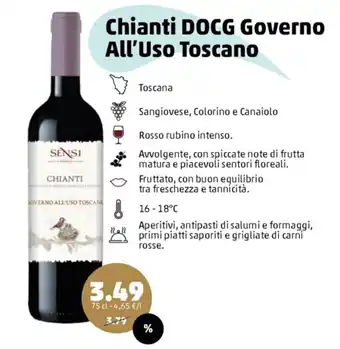 PENNY Chianti DOCG Governo All'Uso Toscano offerta
