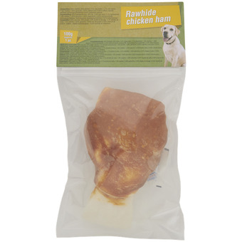 Action Snack per cani rawhide chicken ham offerta