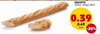 PENNY Baguette 250 g offerta