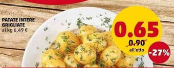 PENNY Patate Intere Grigliate offerta