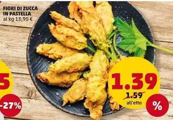 PENNY Fiori di Zucca in Patella offerta