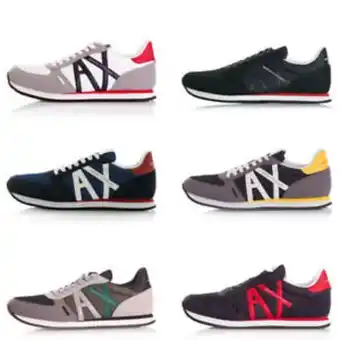 Scarpe uomo/donna a|x armani exchange sneakers ginnastica sportive con logo