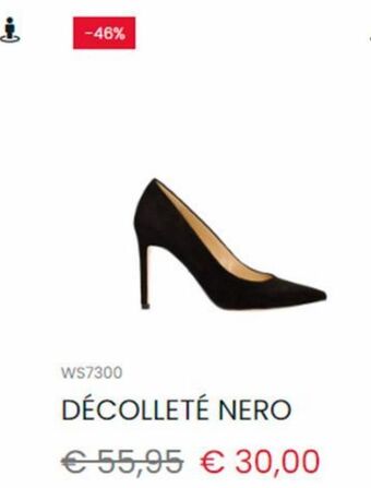 Decollete nero