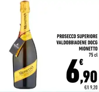 Mionetto Prosecco Superiore Valdobbiadene DOCG 75 cl