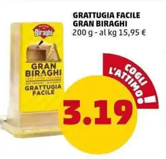 PENNY Gran Biraghi Grattugia Facile 200 g offerta