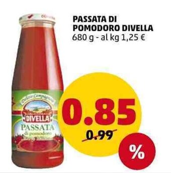 PENNY Passata di Pomodoro Divella 680 g offerta