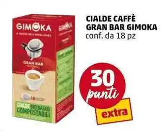 PENNY Gran Bar Gimoka Cialde Caffè conf. da 18 pz offerta