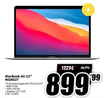MacBook Air 13'' MGN63T