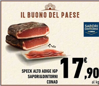 Conad Superstore Conad Speck Alto Adige IGP Sapori&Dintorni offerta