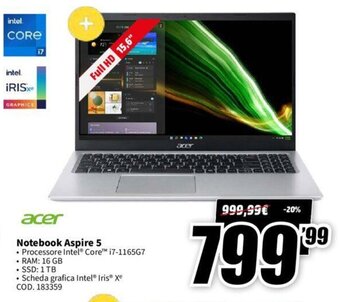 acer Notebook Aspire 5