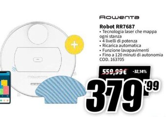 MediaWorld Rowenta Robot RR7687 offerta