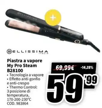 Bellissima Paistra A vapore My Pro Steam B28100