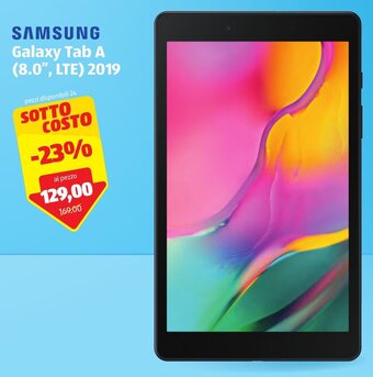 ALDI Samsung Galaxy Tab A (8.0", LTE) 2019 offerta