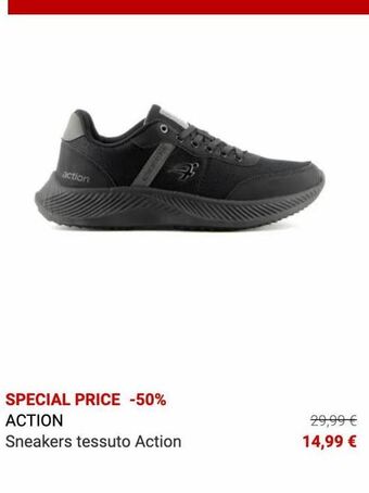 Sneakers tessuto action