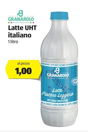 ALDI Granarolo Latte UHT Italiano 1 litro offerta