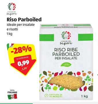 ALDI I Colori del Sapore Riso Parboiled 1kg offerta