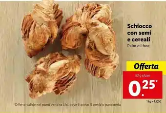 Lidl Schioccio Con Semi E Cereali offerta