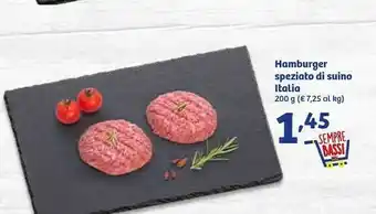 In'S Mercato Hamburger Speziato Di Suino offerta
