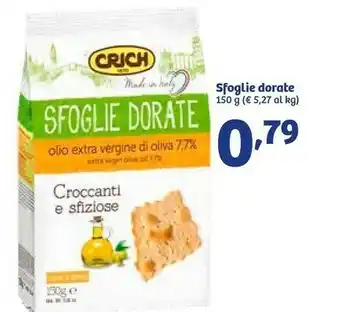 In'S Mercato Crich - Sfoglie Dorate Con Olio Extravergine Di Oliva Croccanti E Sfiziose Cotte Al Forno 150 G(ml) offerta