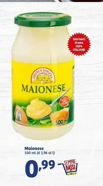 In'S Mercato Prima Voglia - Maionese 500 G(ml) offerta