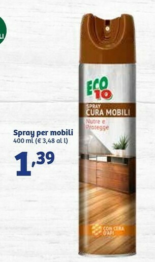 In'S Mercato Eco 10 Spray Per Mobili offerta