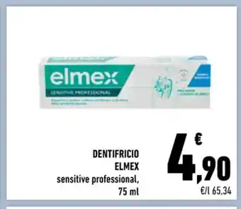 Conad Superstore Elmex Dentifricio sensitive professional, 75 ml offerta