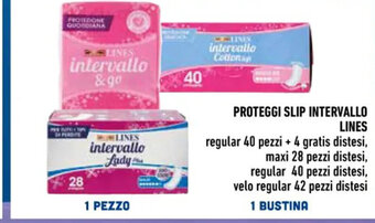 Lines Proteggi Slip Intervallo