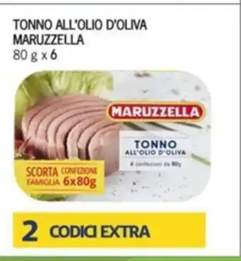 Iper Tosano Maruzzella Tonno All'Olio D'Oliva 80 g x 6 offerta