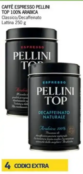 Pellini Caffè Espresso top 100% Arabica