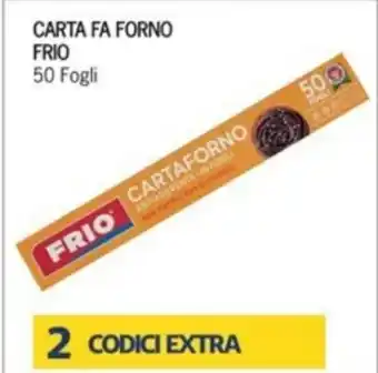 Frio Carta Fa Forno 50 fogli
